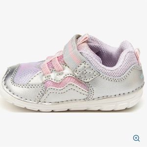 Stride Rite | Baby/Toddler Kylo Sneaker | Pink/Silver Sparkle | Size 5W
